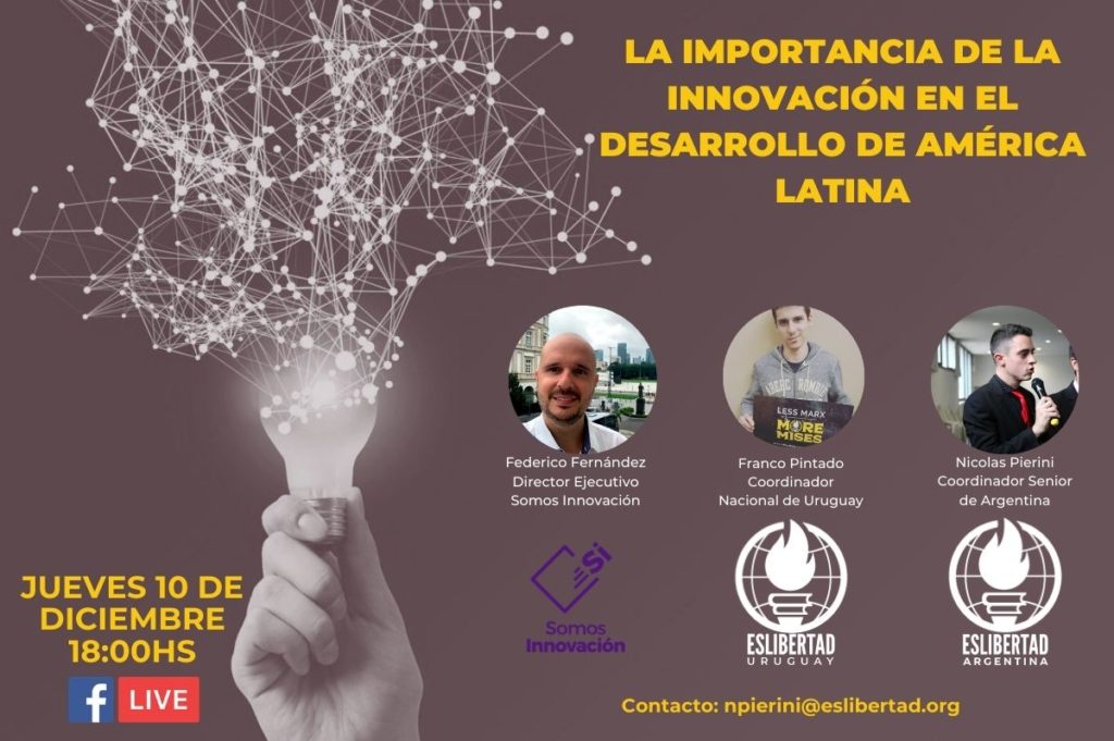 10/12 Webinario: «La Importancia de la Innovación en el Desarrollo de América Latina»
