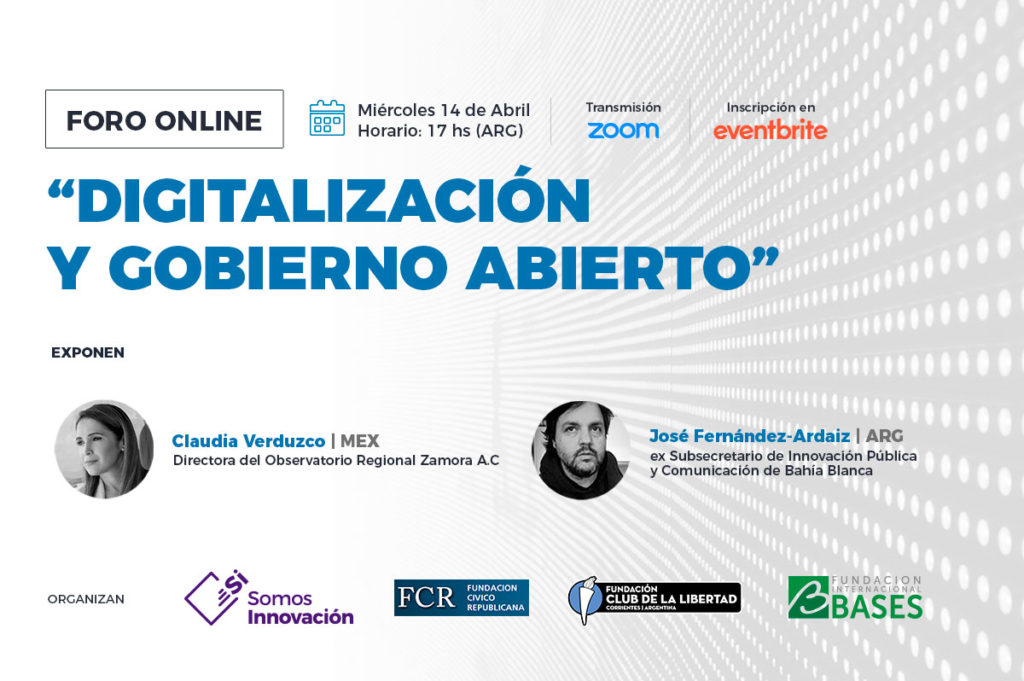 14/04 Foro Online «Digitalización y Gobierno Abierto»