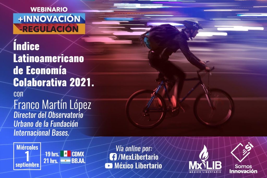 01/09 Webinario «Índice Latinoamericano de Economía Colaborativa 2021»