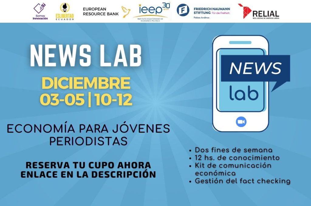 10-12/12 Workshop Online «NewsLab. Economía Para Jóvenes Periodistas»